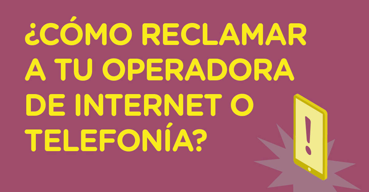 Cómo reclamar a tu compañía de teléfonos (¡infografía!)