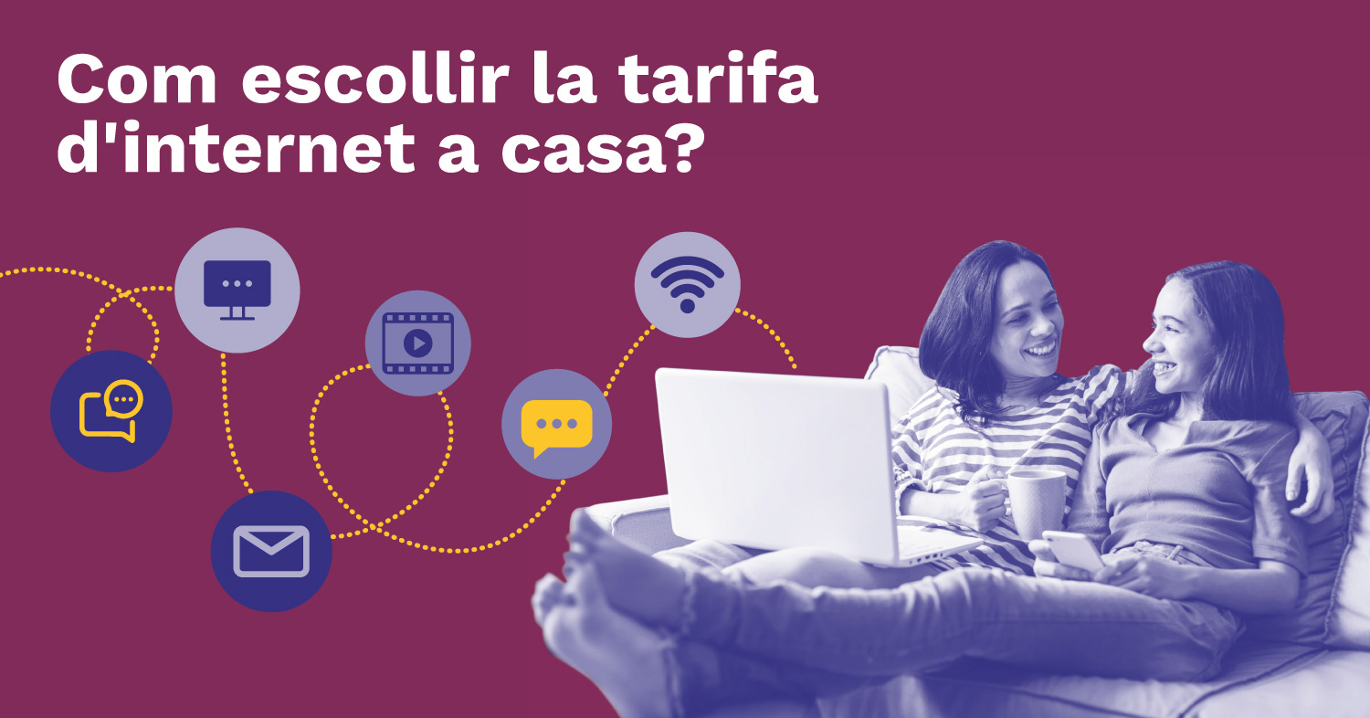 Com saber quina tarifa d’internet em convé contractar?