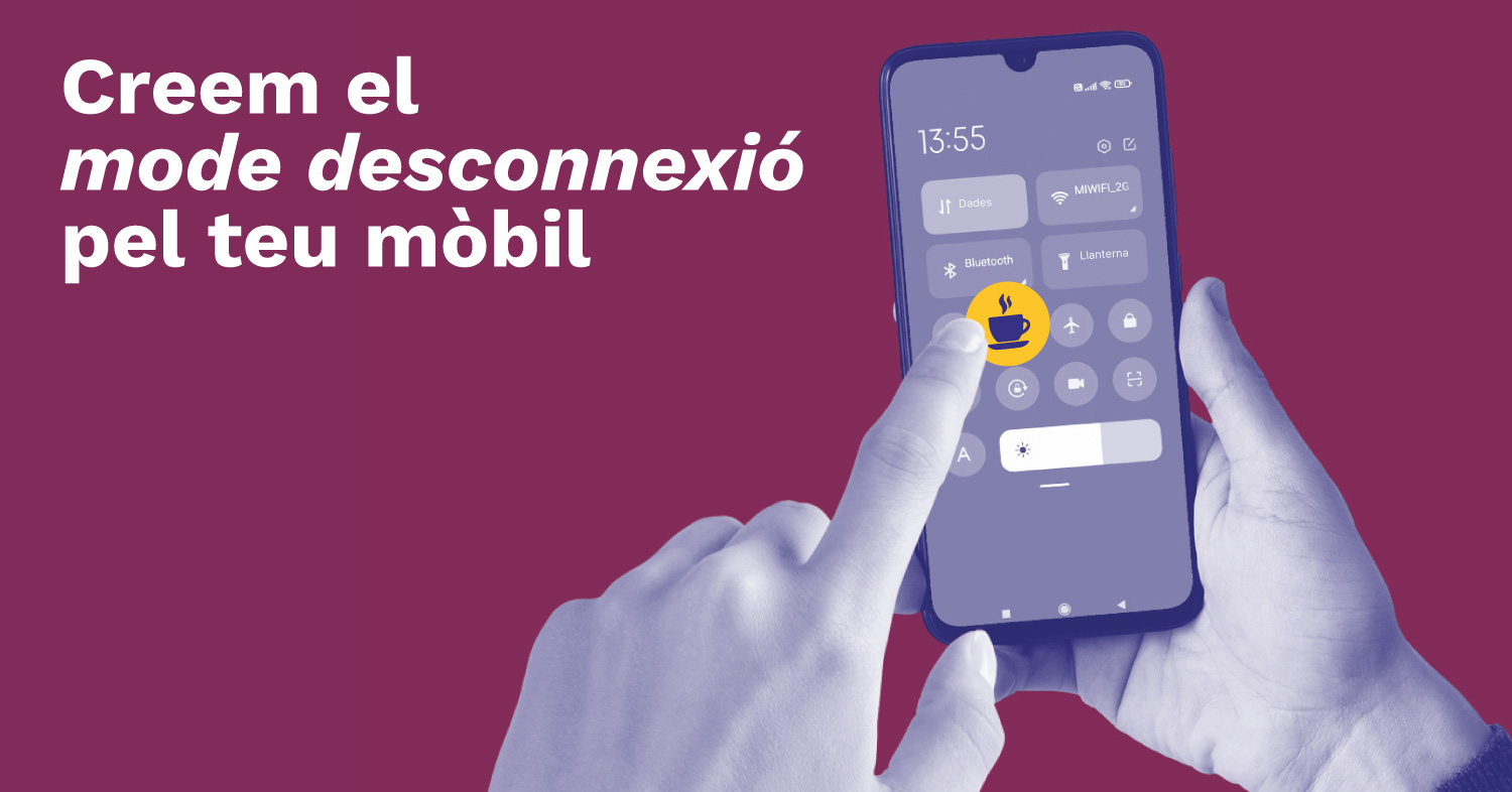 Davant la desaparició del mode avió, Som Connexió crea el “mode desconnexió”
