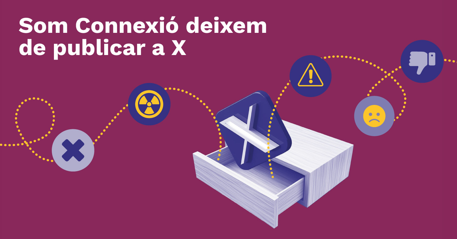 Som Connexió deixem de publicar a X
