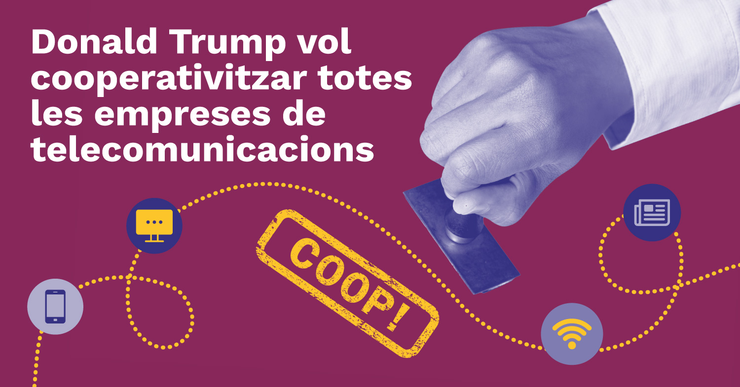 El president dels EUA vol cooperativitzar les telecomunicacions